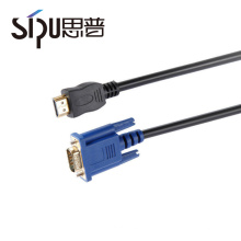 SIPU High Speed ​​1.4 HDMI zu VGA-Kabel Großhandel Mikro-HDMI-Kabel zu VGA besten Preis VGA zu HDMI